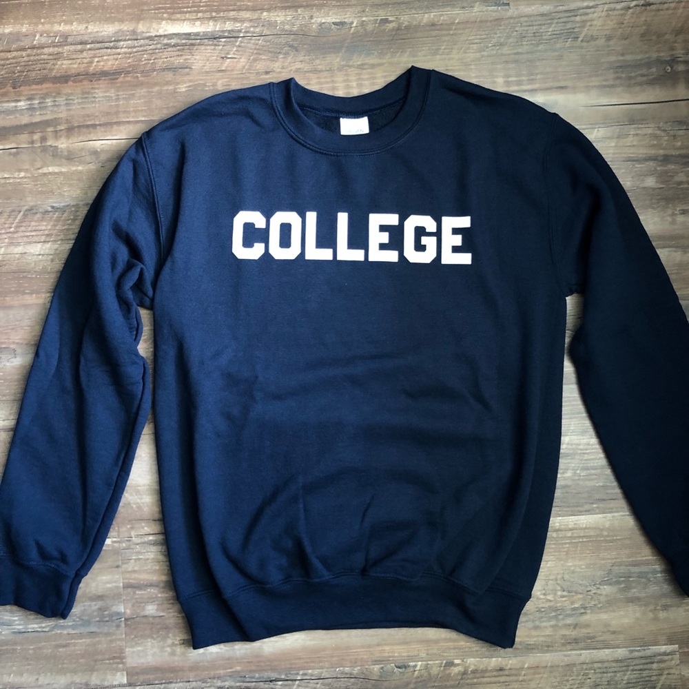 College sweatshirt from Animal House
